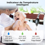 Load image into Gallery viewer, 🌡️ Thermomètre de bain numérique facile à lire – Doux et protecteur, température instantanée et sans danger pour bébé 👶
