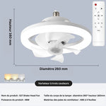 Load image into Gallery viewer, Ventilateurs de Plafond avec Lumières 48W
