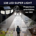 Load image into Gallery viewer, APPLIQUE SOLAIRE TRIPLE LED
