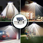 Load image into Gallery viewer, APPLIQUE SOLAIRE TRIPLE LED
